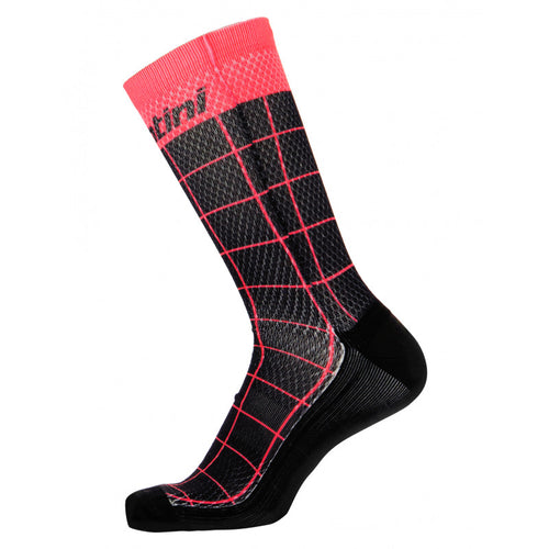 Dinamo High Profile Socks Black by Santini