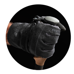 Waterproof All Weather Glove with Fusion Control Black/Grey by Sealskinz