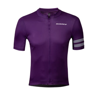 2022 Fonte Imperial Mens Classic Short Sleeve Cycling in Purple by Suarez