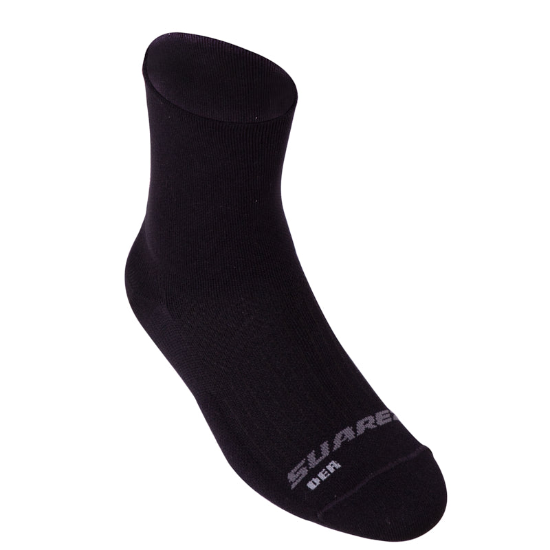 4 inch High Profile Cycling Socks -in Black- Made in Colombia | Cento Cycling