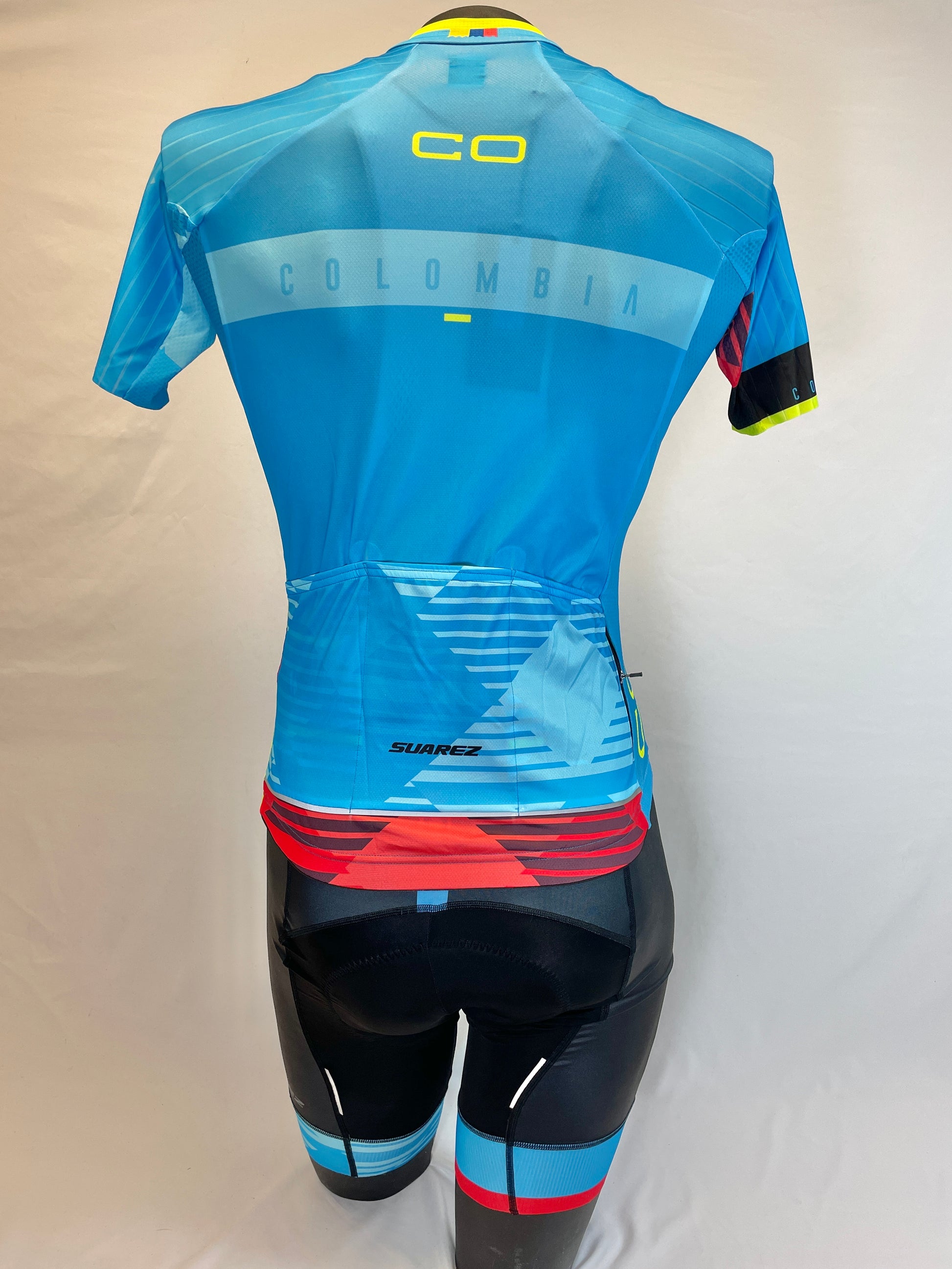 2017 Colombian Collection Jersey in Blue - Made in Columbia | Cento Cycling