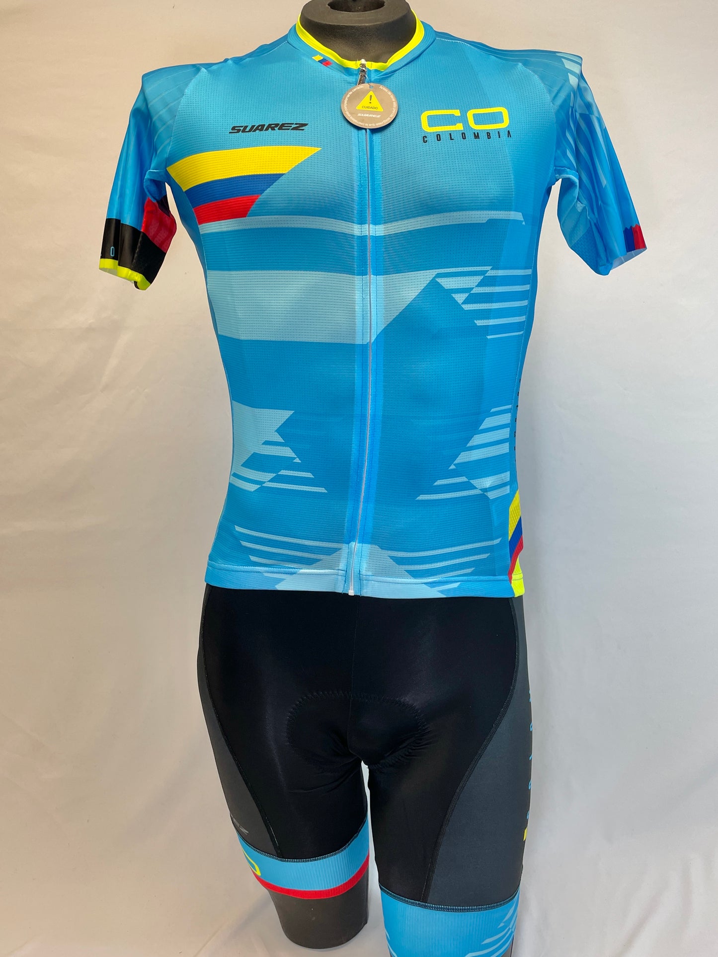 2017 Colombian Collection Jersey in Blue - Made in Columbia | Cento Cycling