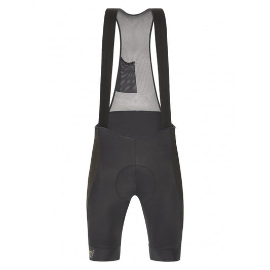 Impact Pro Mens Anti-Abrasion Bib Short in Black by Santini