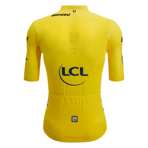 Official 2022 Mens Tour de France General Classification Yellow Leader's Jersey - by Santini