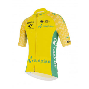 2021 Tour de Suisse Leader's Jersey Made in Italy by Santini | Cento Cycling