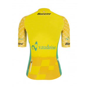 2021 Tour de Suisse Leader's Jersey Made in Italy by Santini | Cento Cycling