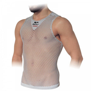 SLP1 Carbon Cycling Sleeveless BASE LAYER in Light Grey - by Outwet