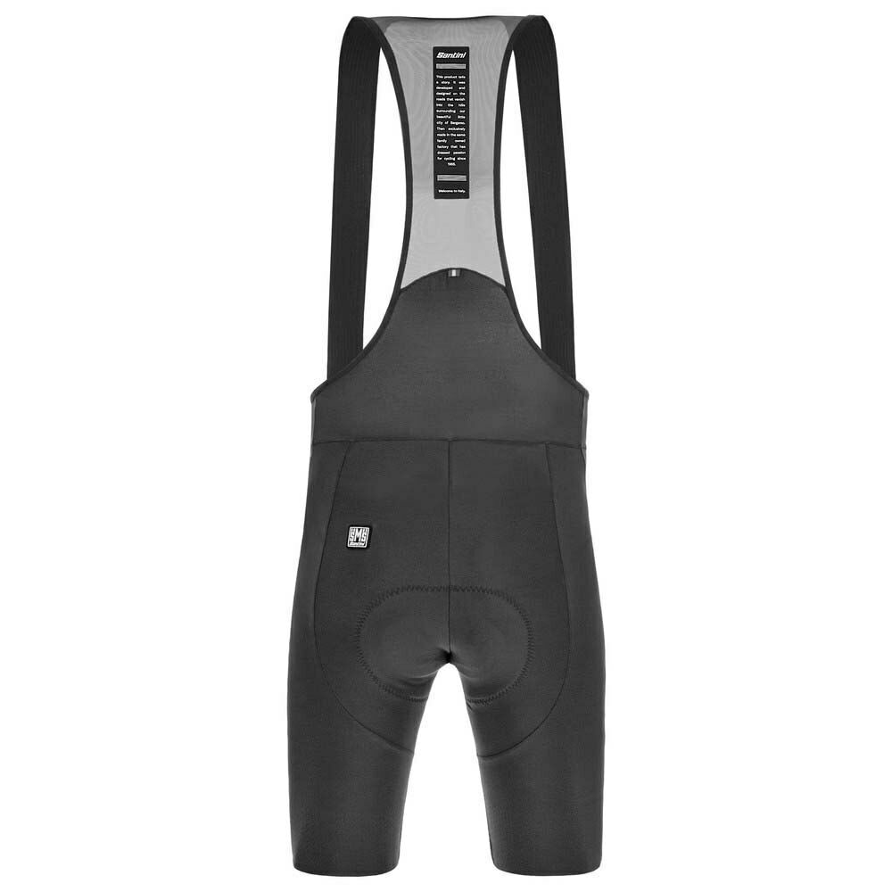 Santini Men's Tono Dinamo Cycling Bib Shorts - Black | Cento Cycling