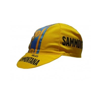 Sammontana Gelati Vintage Professional Cycling Cap - Made in Italy by Apis