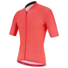 Santini Men's Colore Short Sleeve Jersey - Granatina Pink | Cento Cycling